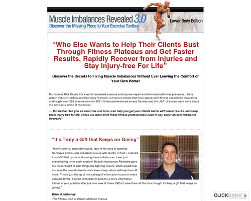 Muscle Imbalances Revealed – Lower Body – Third Edition | Muscle Imbalances RevealedMuscle Imbalances Revealed