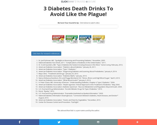 Diabetes Solution Kit - Relaunch! Promote Today & Get PAID.