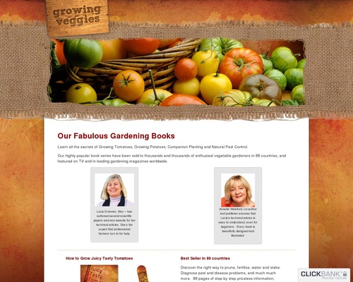 World's best selling book on Growing Tomatoes